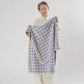 Bath Towel - Blue Pixel Gingham