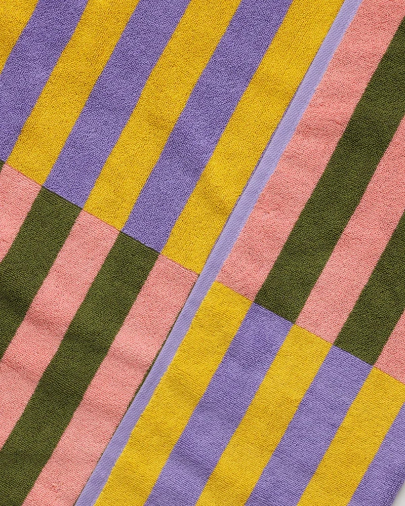 
                      
                        Bath Towel - Sunset Quilt Stripes
                      
                    
