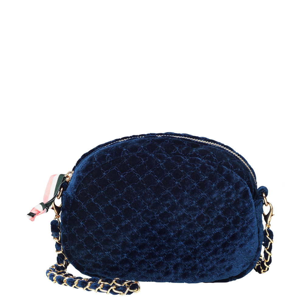 Lila Velvet Crossbody - Blue Nights