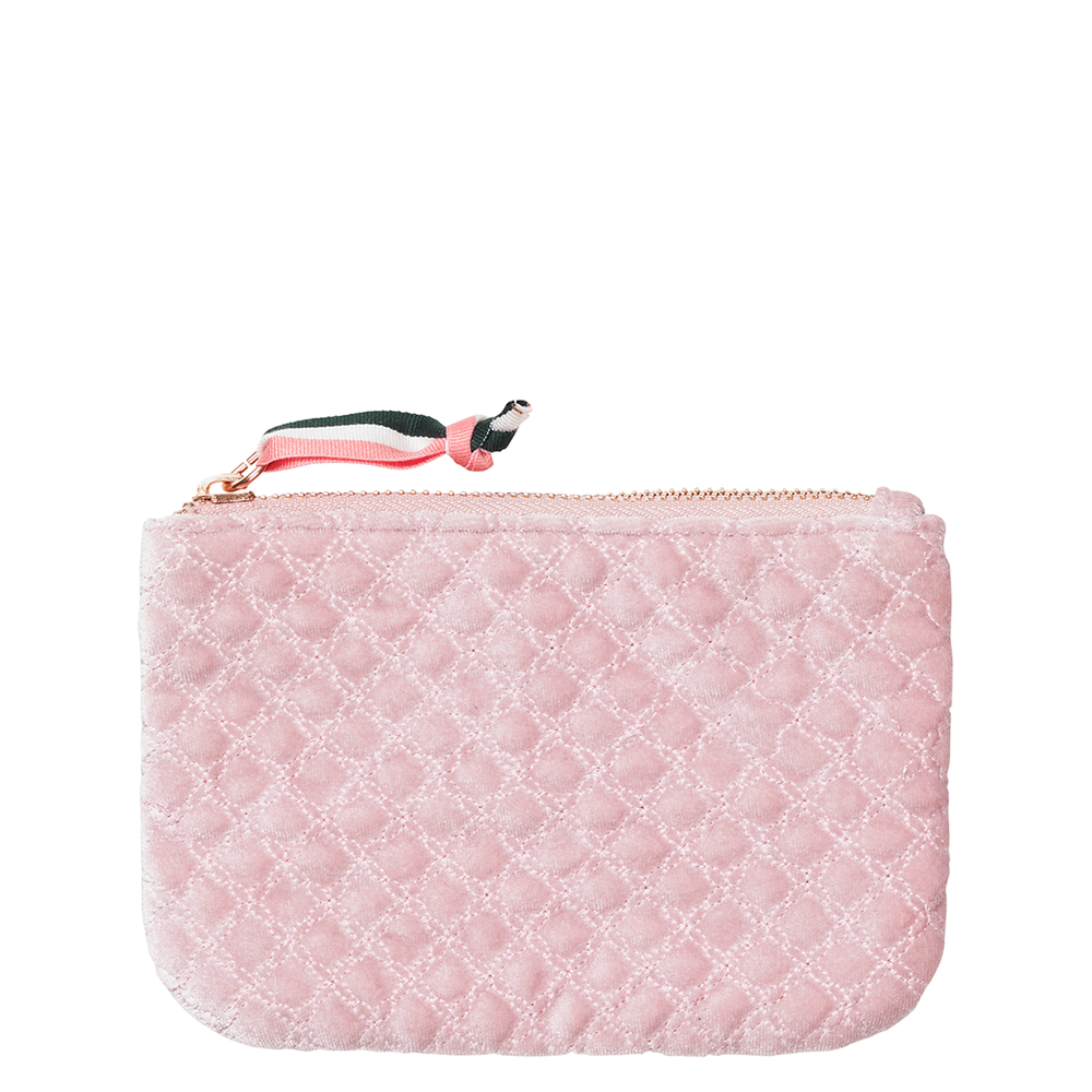 Lura Velvet Pouch - Keepsake Lilac