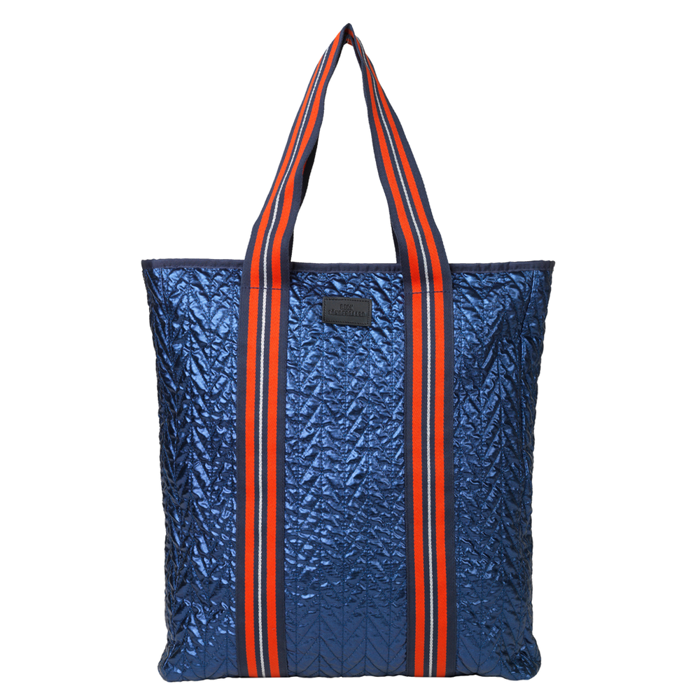 Rellana Metallic Shopper - Classic Navy