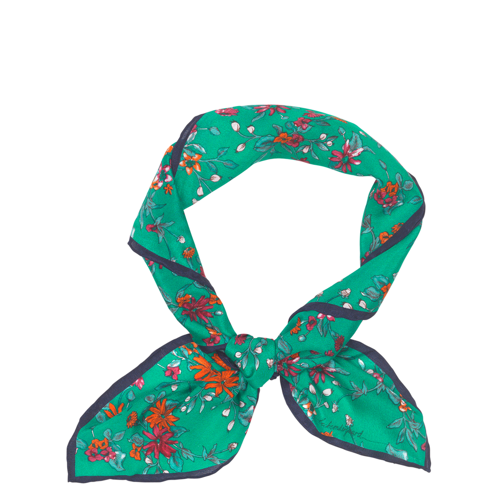 
                      
                        Silk Scarf - Darwin Golf Green
                      
                    