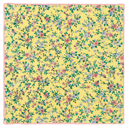 Silk Scarf - Darwin Primrose Yellow