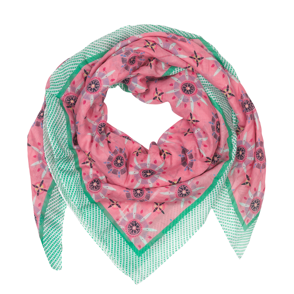 Elmer Scarf - Geranium Pink