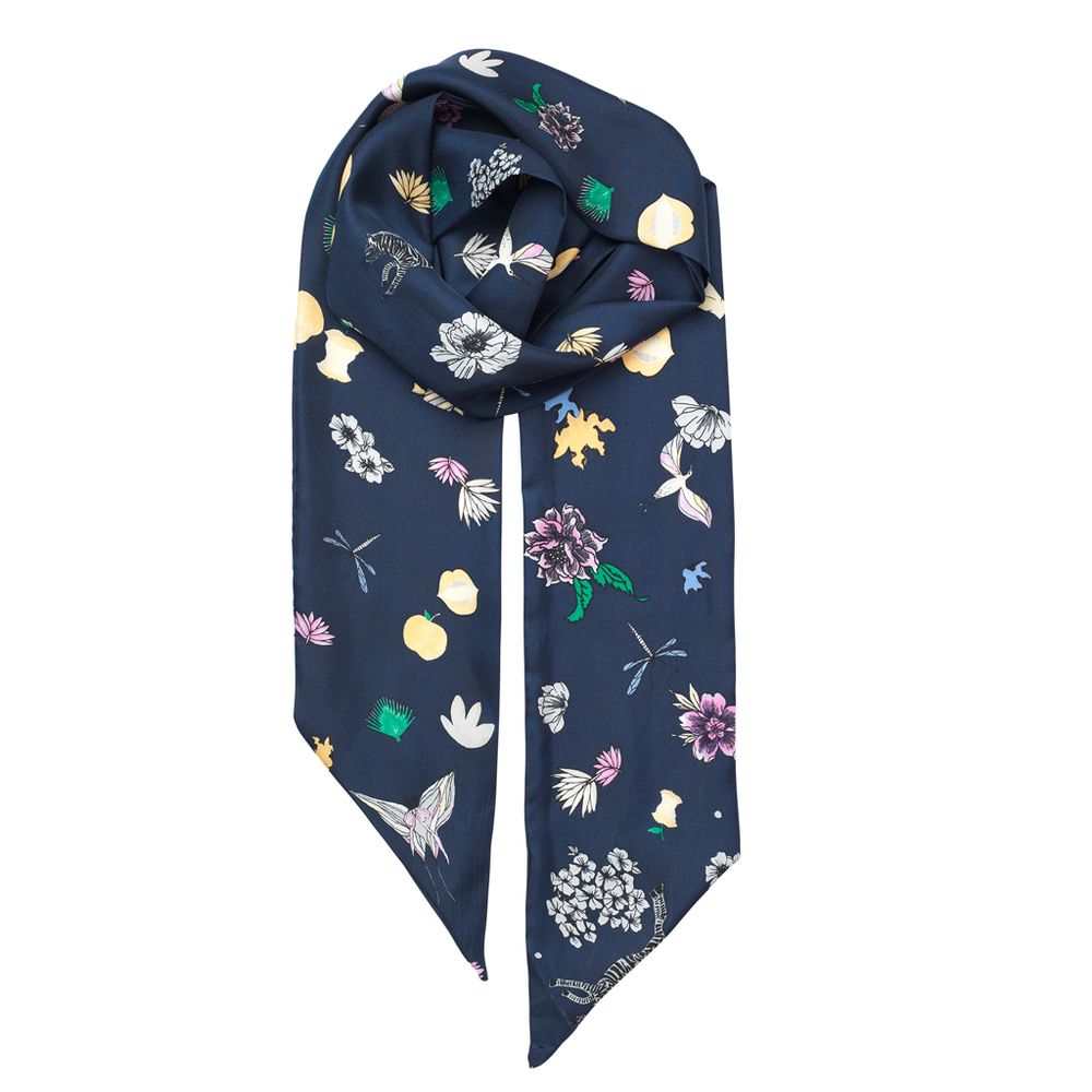 Silk Scarf - Slimmy Thyme