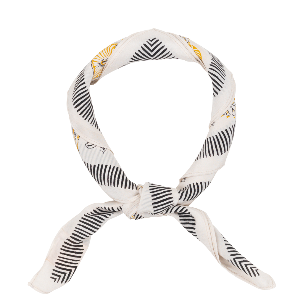 Silk Scarf - Weimea Golden Yellow