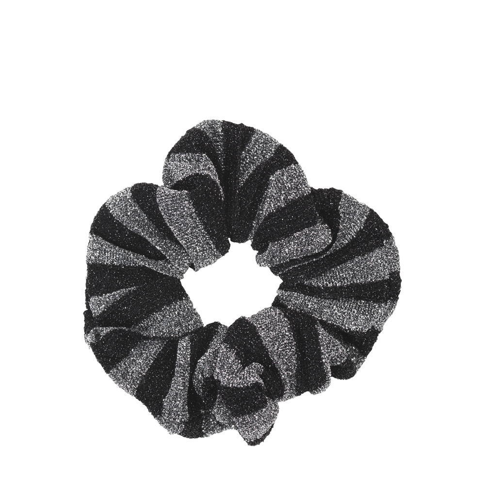 Scrunchie Pleated - Black