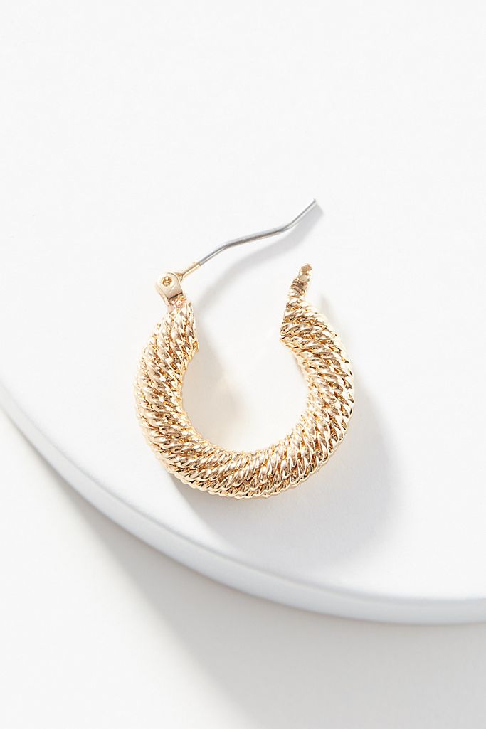 Daniella Small Hoop Earrings - Gold