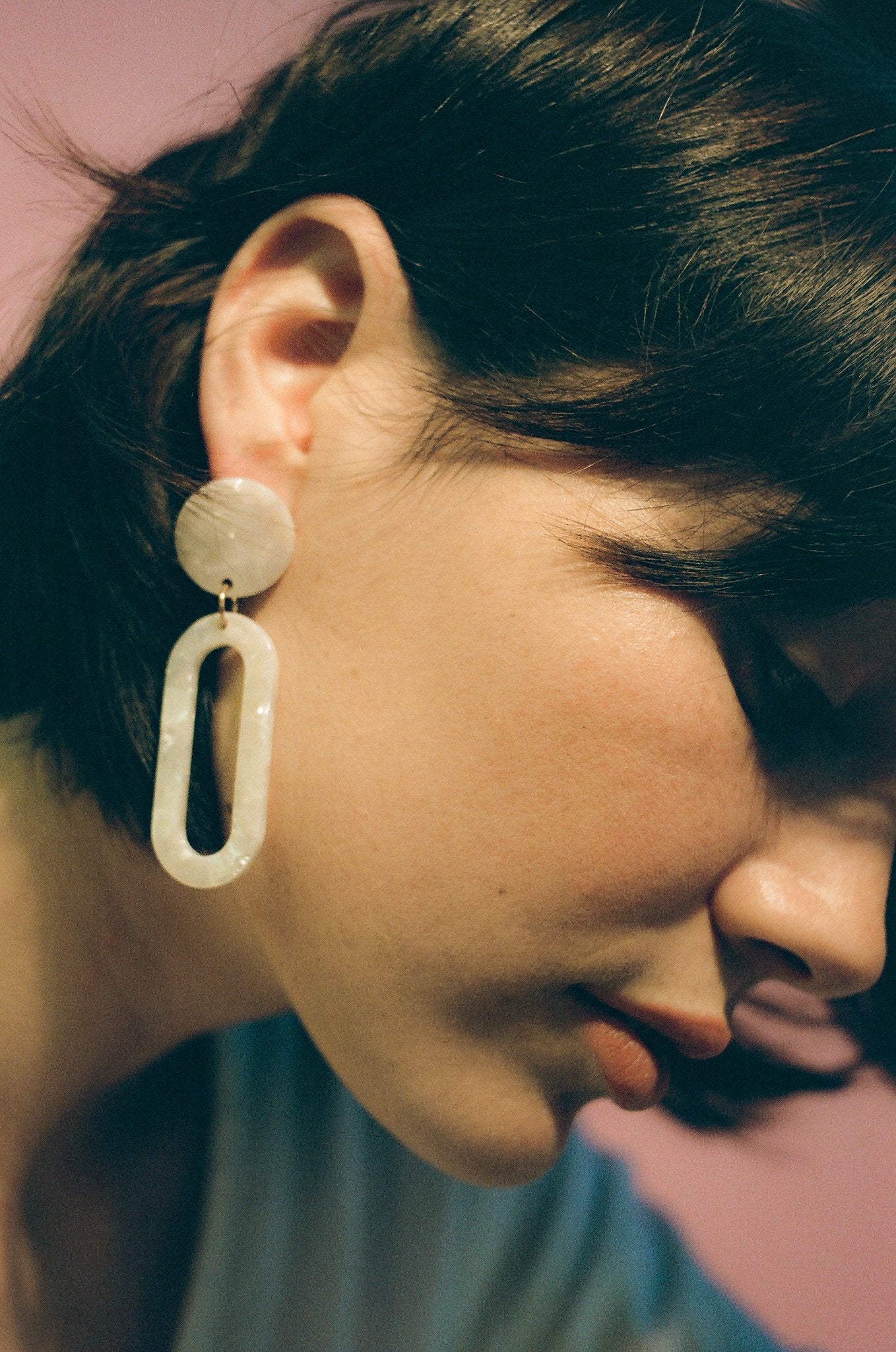 Dia Earrings - Ivory Torte