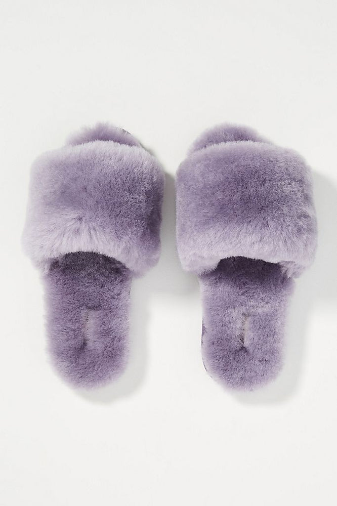 
                      
                        Frankie Shearling Slippers - Lilac
                      
                    