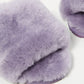 Frankie Shearling Slippers - Lilac