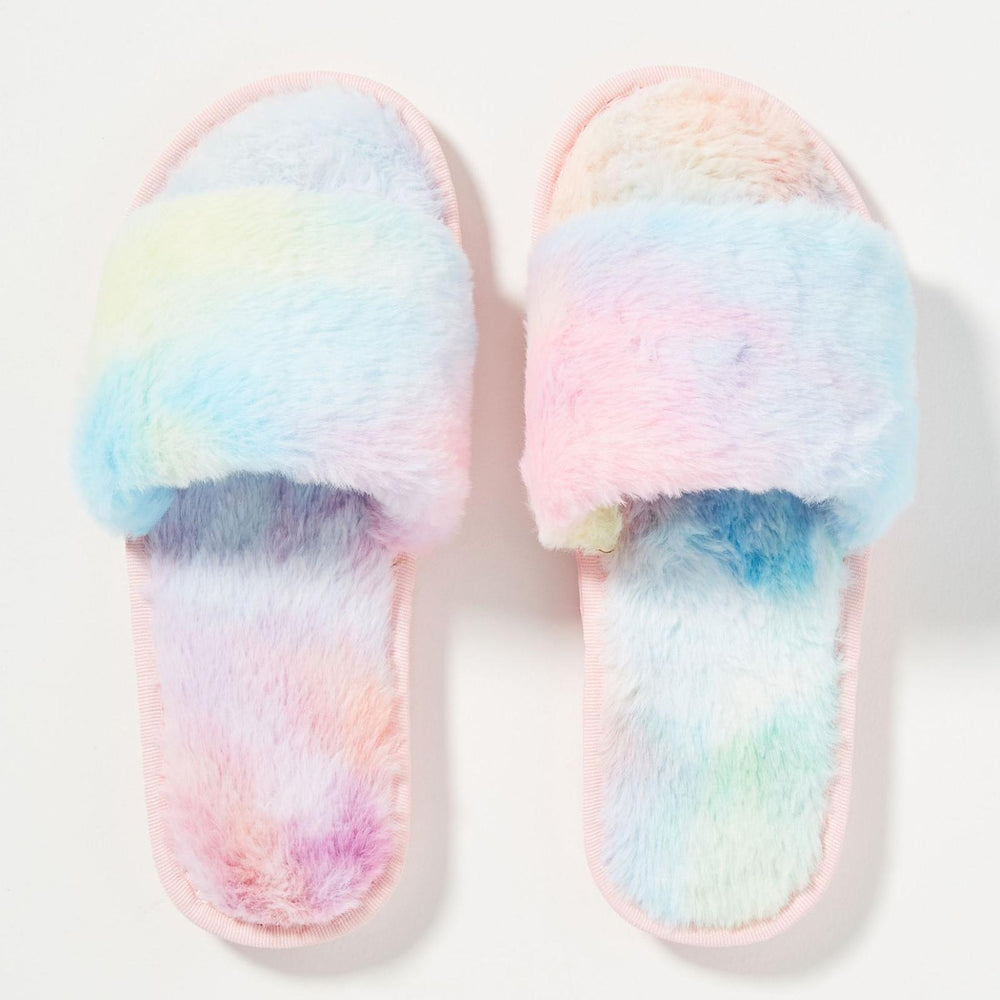 
                      
                        Leila Faux Fur Slippers - Sherbet Tie Dye
                      
                    