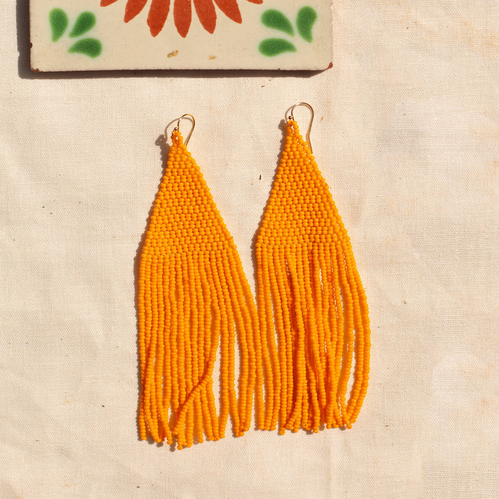 
                      
                        Lily Beaded Earrings - Clementine
                      
                    