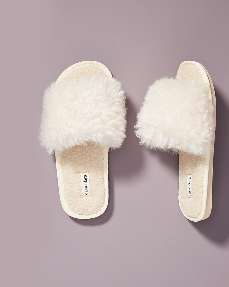 
                      
                        Lola Faux Fur Slippers - Cream
                      
                    