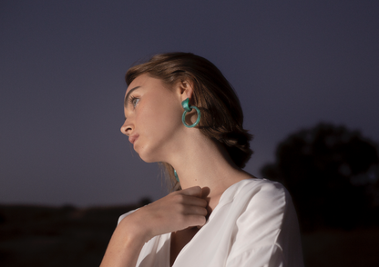 Milly Earrings - Jade