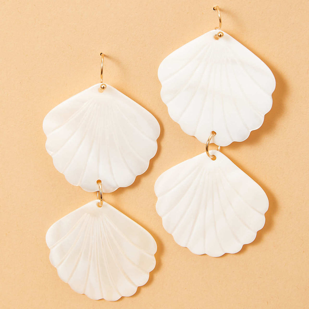 
                      
                        Paisley Earrings - Shell
                      
                    