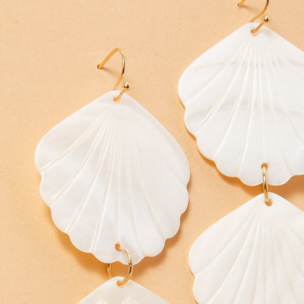 
                      
                        Paisley Earrings - Shell
                      
                    