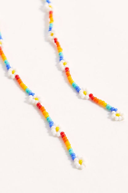Tallulah Earrings - Rainbow Daisy