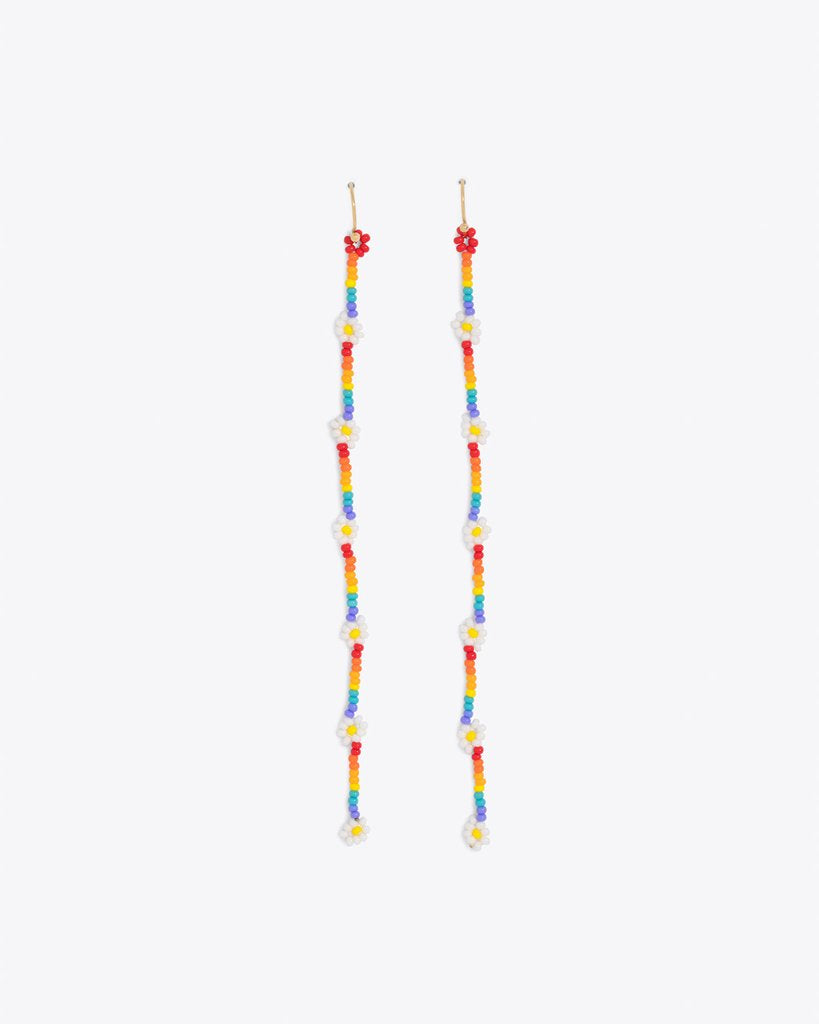 Tallulah Earrings - Rainbow Daisy