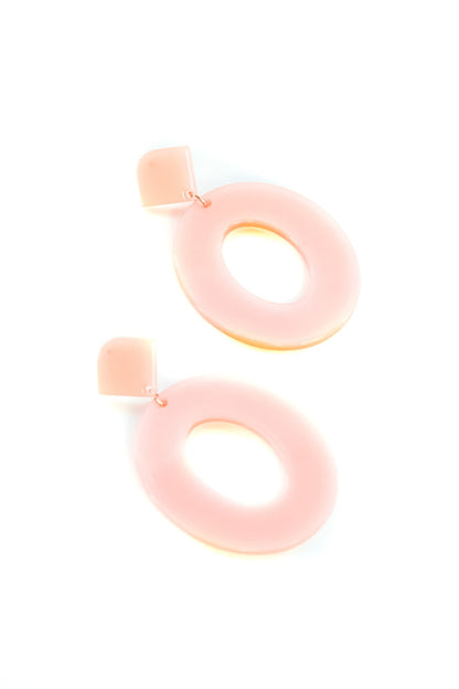 The Peach Earrings - Blush