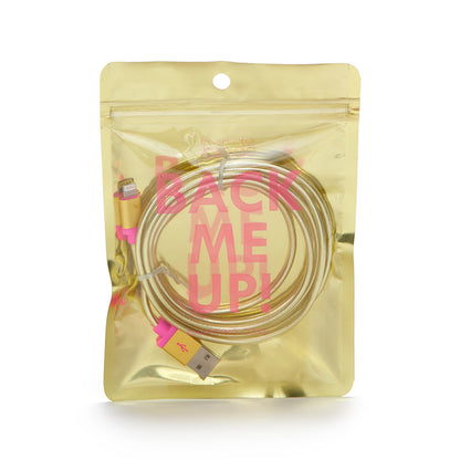 Back Me Up! Mobile Charger - Metallic Gold