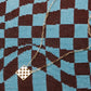 Checkered Necklace - Gold