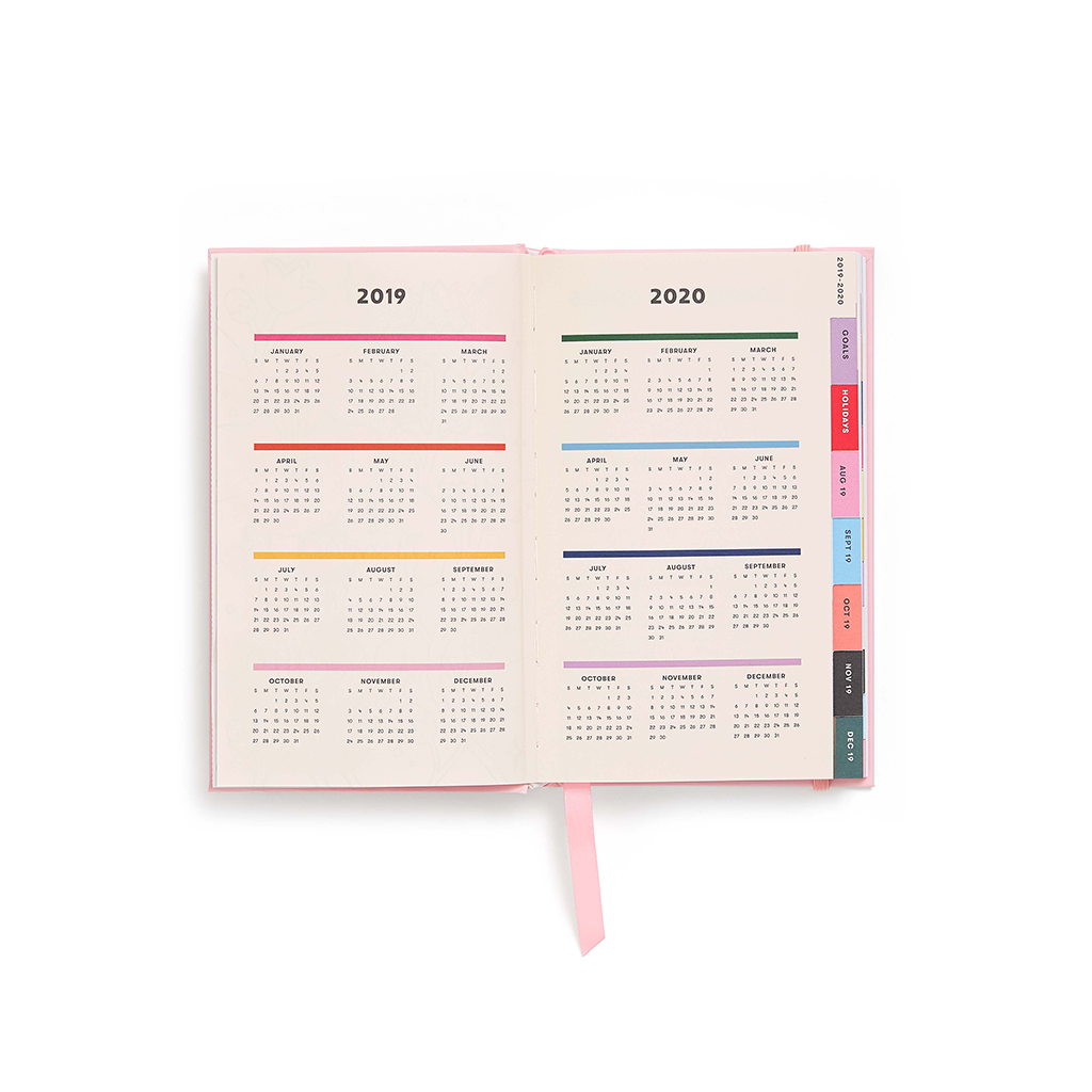 Planner 17-Month Classic [2019/2020] - Coming Up Roses