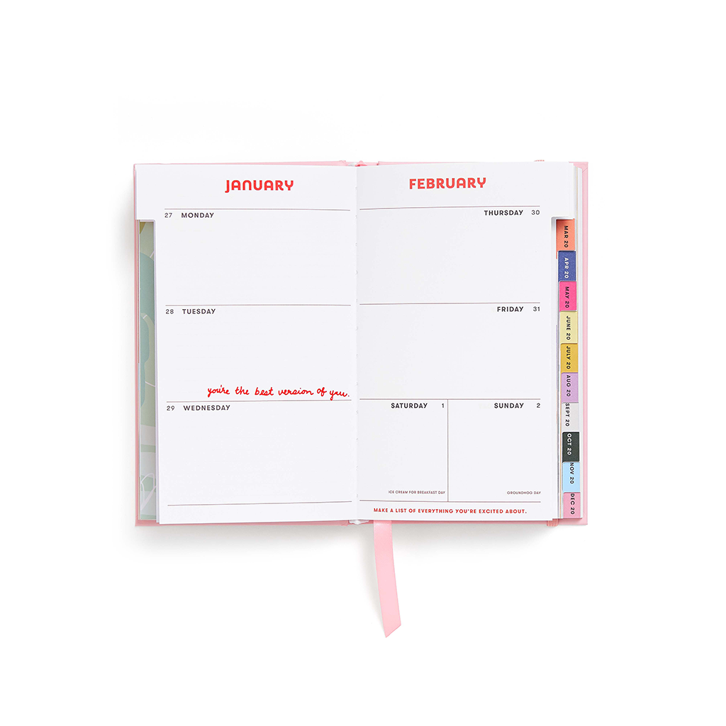 Planner 17-Month Classic [2019/2020] - Block Party