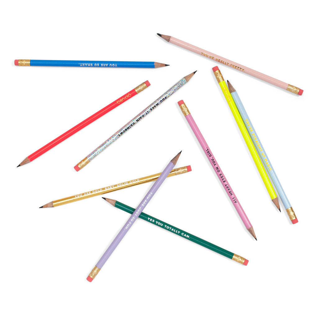 Write On Pencil Set - Compliments