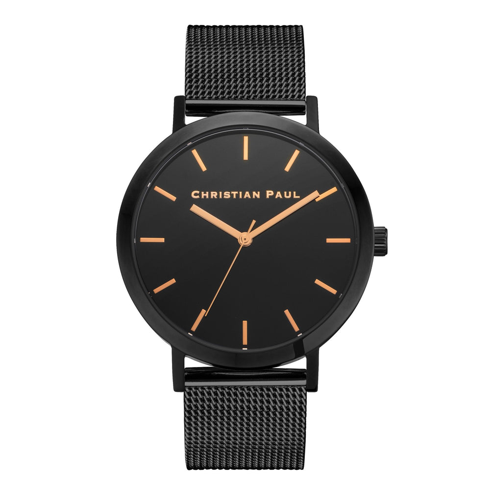 Mesh Collection - Black/Black Raw 43mm