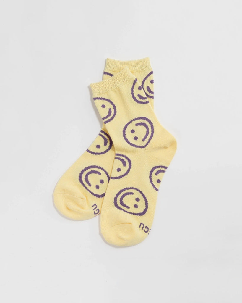 Crew Socks - Happy Butter