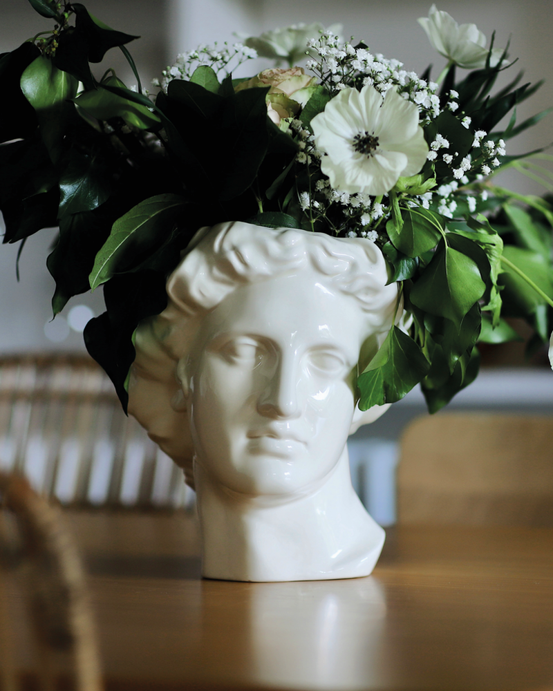 
                      
                        Flower Vase - Apollo White
                      
                    