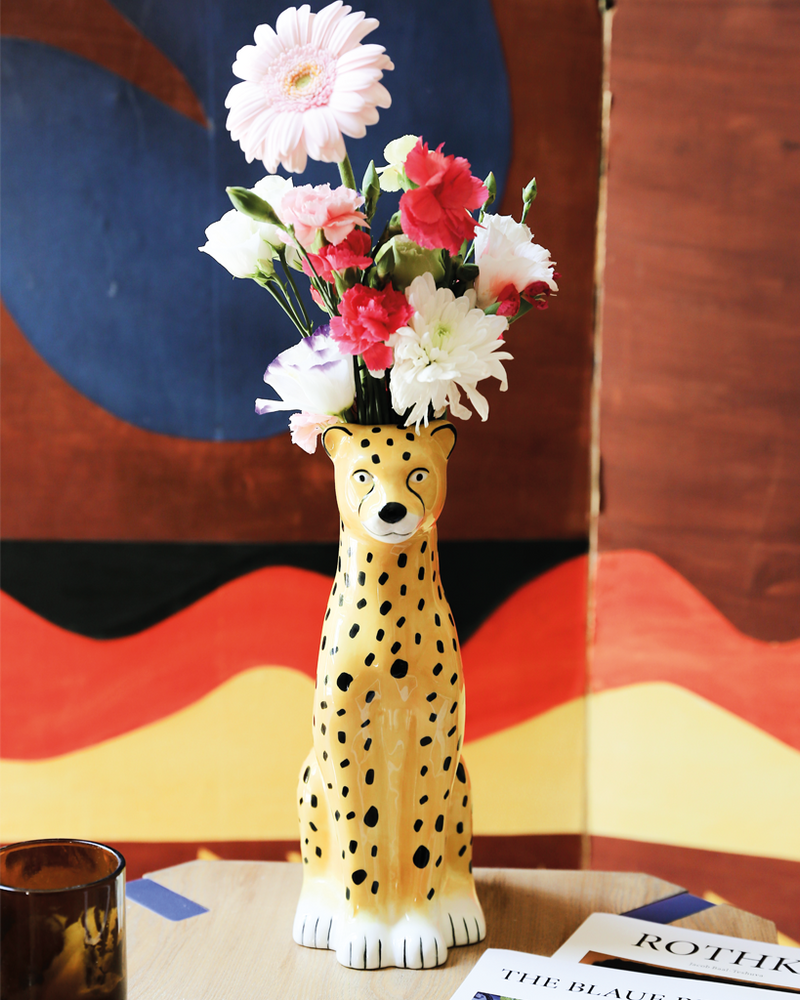 
                      
                        Flower Vase - Cheetah
                      
                    