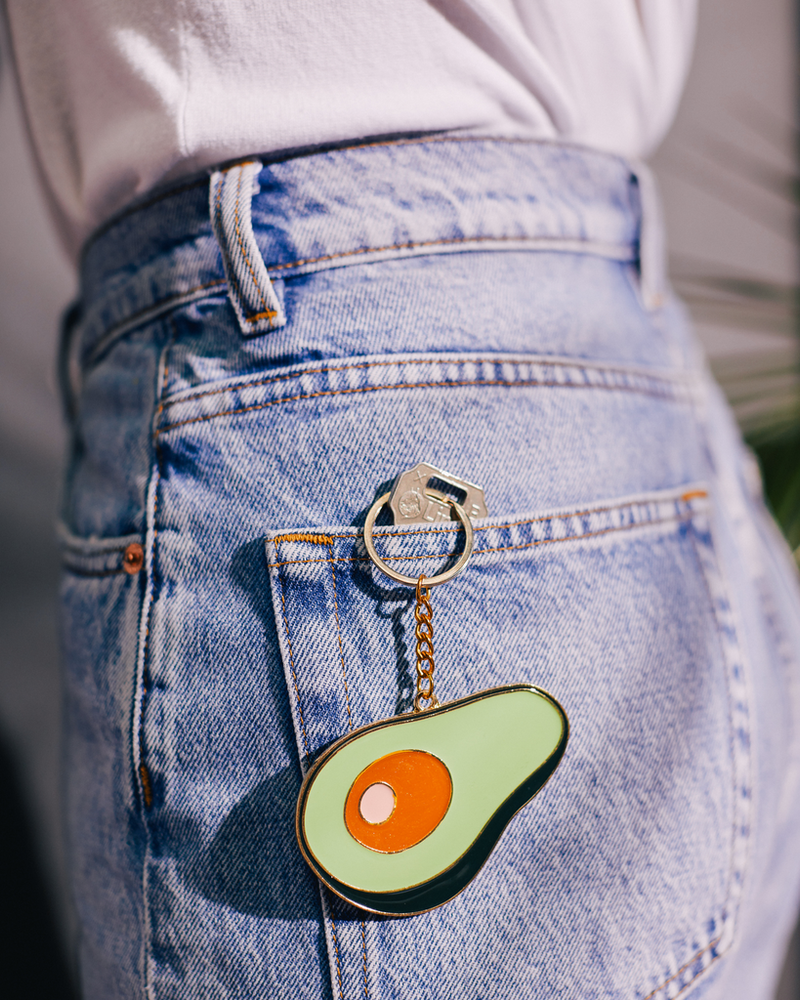 
                      
                        Oversized Keyring - Avocado
                      
                    
