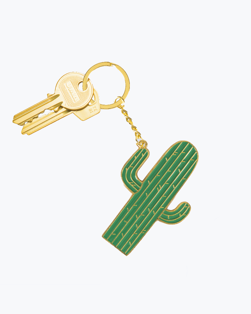 Oversized Keyring - Cactus