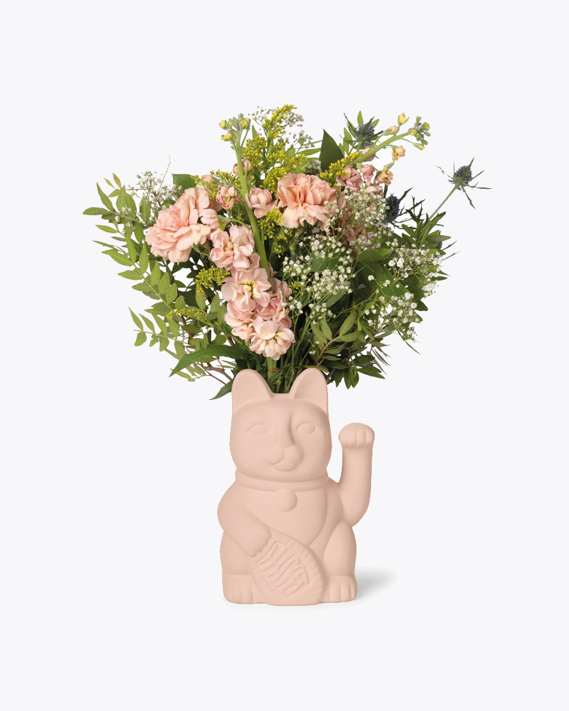 Flower Vase - Neko Apricot