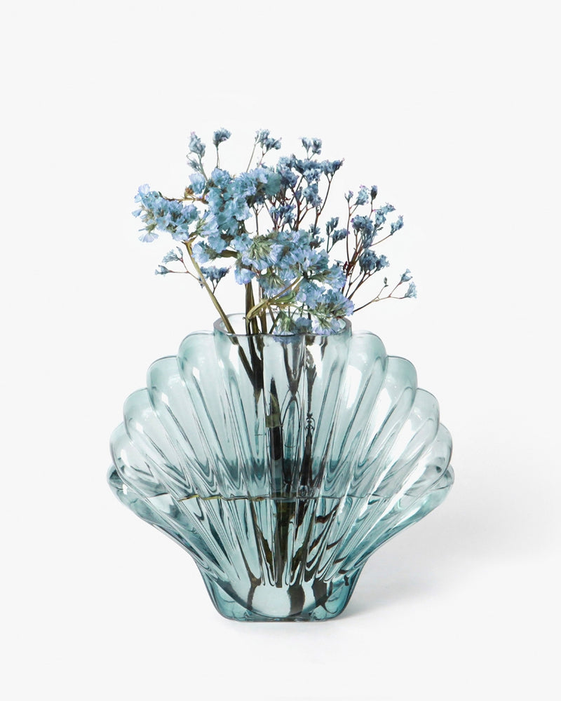 
                      
                        Flower Vase - Blue Shell
                      
                    