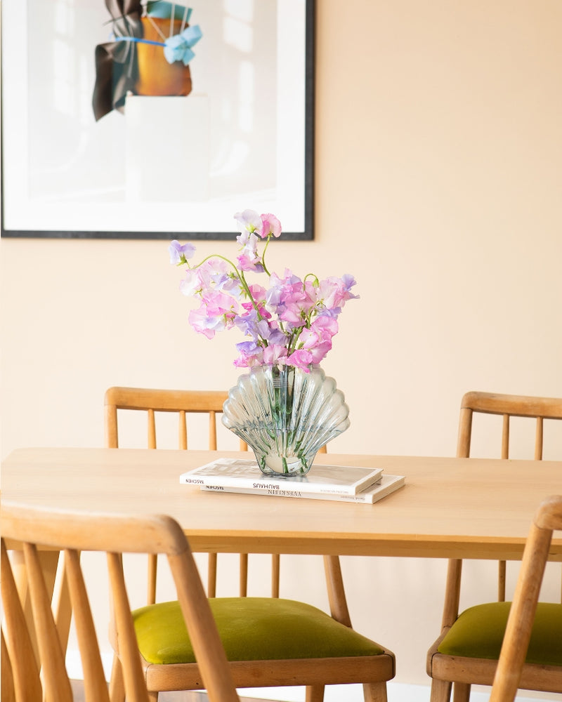 
                      
                        Flower Vase - Blue Shell
                      
                    