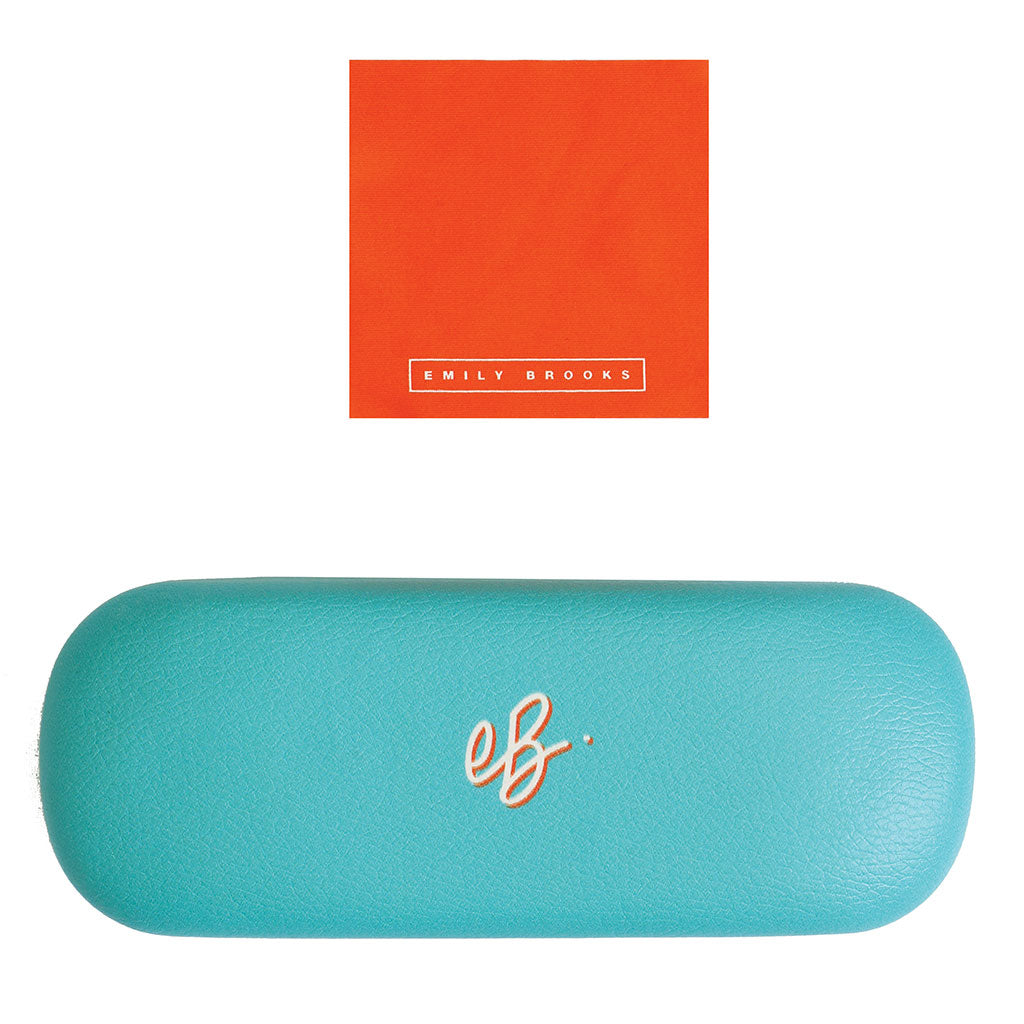 Glasses Case - Turquoise