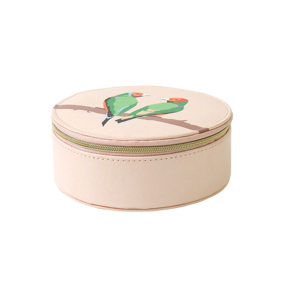 
                      
                        Travel Jewellery Case - Parakeet Birds
                      
                    