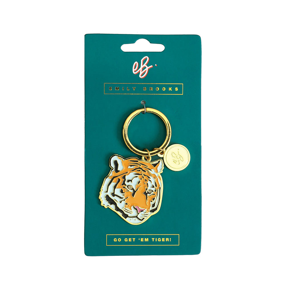
                      
                        Enamel Keyring - Go Get 'Em Tiger
                      
                    