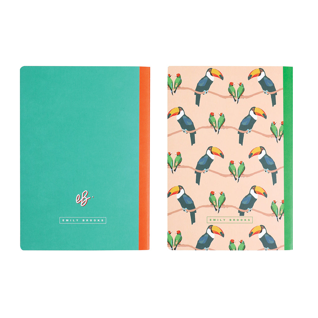 Set of Two A5 Notebooks - Be Fabulous