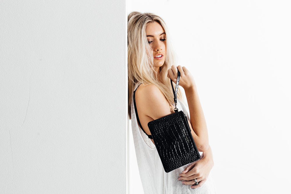 
                      
                        Fixation - Black Croc
                      
                    