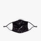 Face Mask - Black Marble