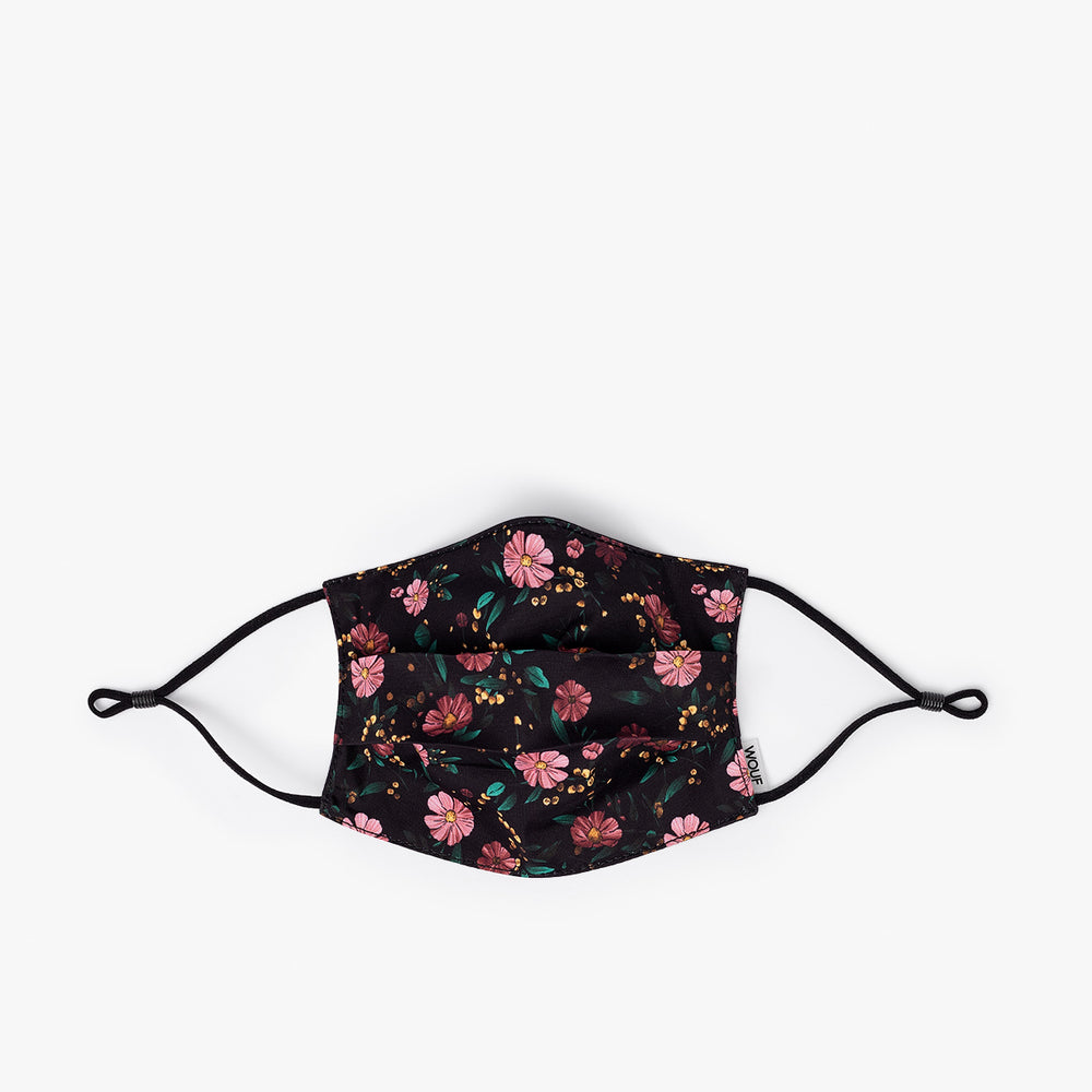 
                      
                        Face Mask - Black Flowers
                      
                    