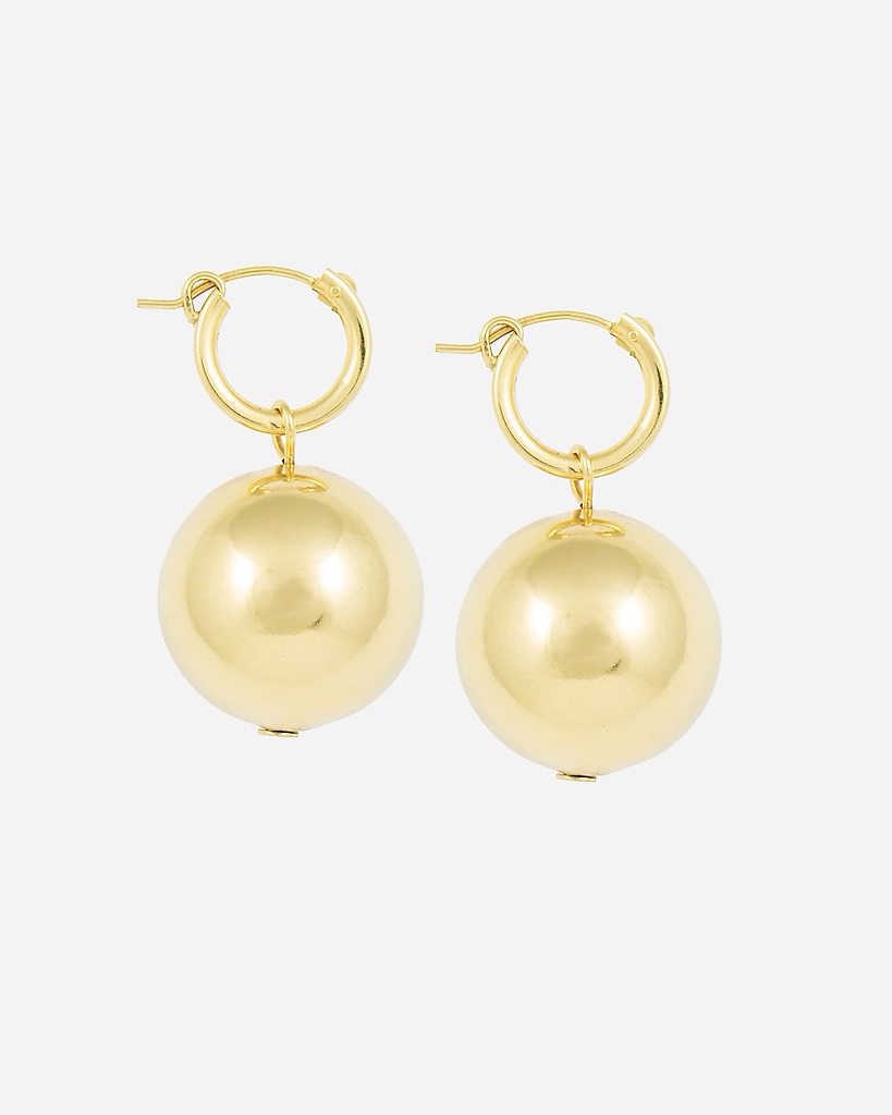 Globe Hoops - Gold