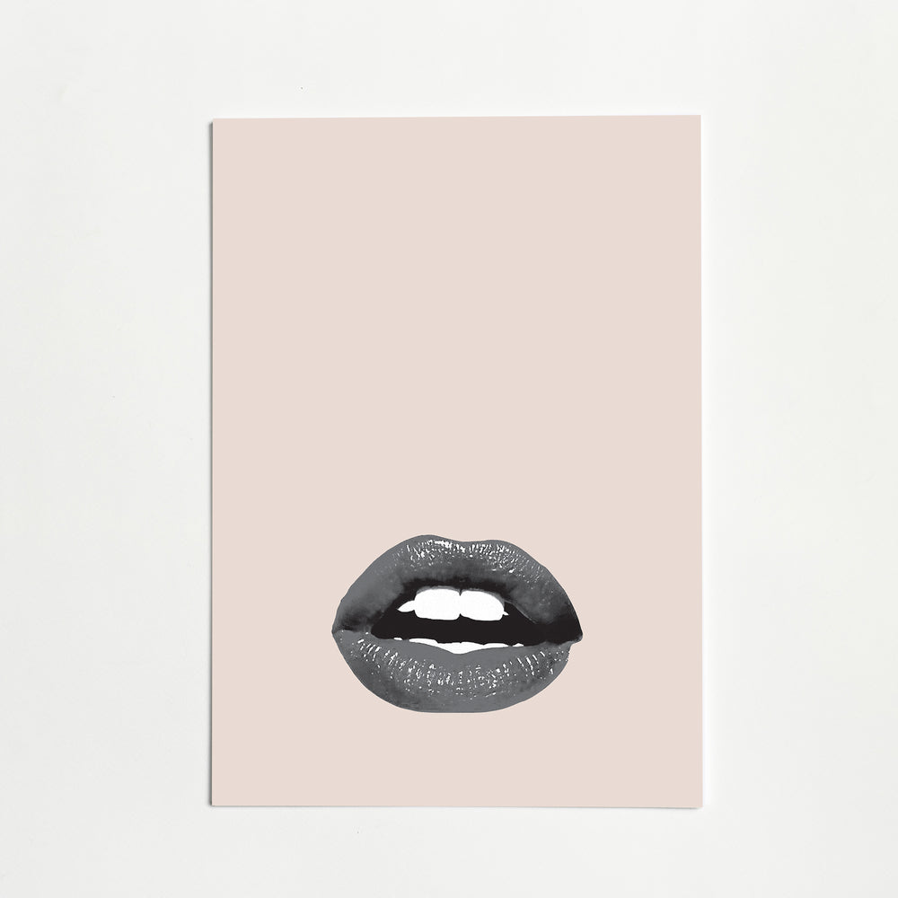 
                      
                        Art Print - Lips in the Nude
                      
                    