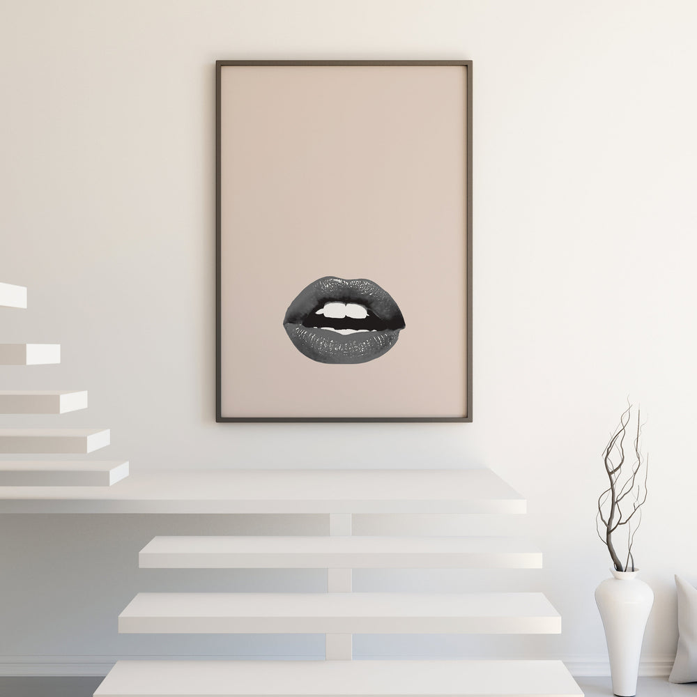 
                      
                        Art Print - Lips in the Nude
                      
                    