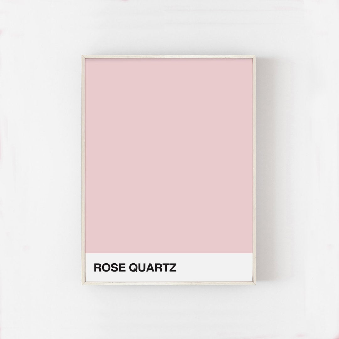 Art Print - The Tones: Rose Quartz
