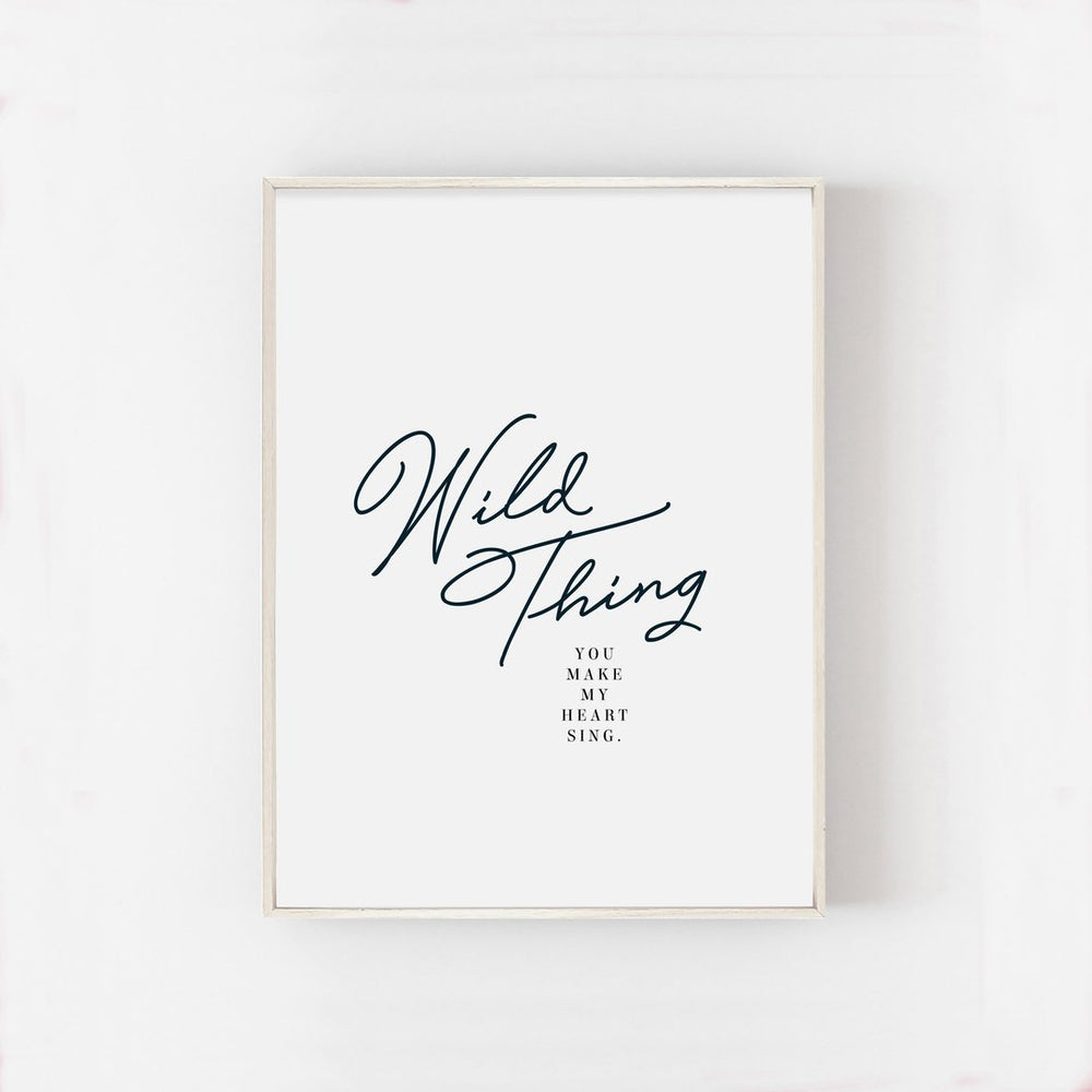 
                      
                        Art Print - Wild Thing
                      
                    